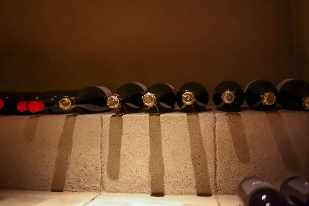 Interior íntimo y cálido de Vino Vivo